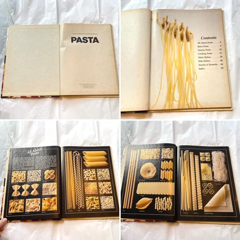 Vintage Better Homes and Gardens Pasta Cookbook